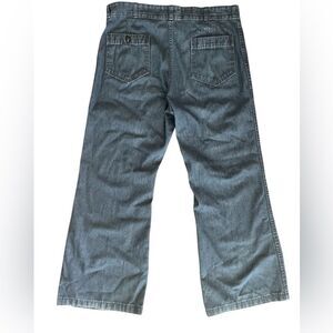 Vintage Men's Seafarer Seagoing Uniform Navy Utility Jeans Size 36/29